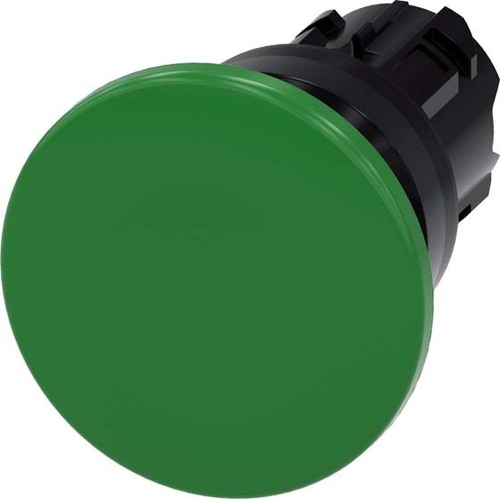 Siemens Dig.Industr. Pilzdrucktaster 22mm, rund, grün 3SU1000-1BD40-0AA0 Siemens Dig.Industr. Pilzdrucktaster 22mm, rund, grün 3SU1000-1BD40-0AA0