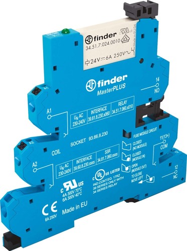 Finder Koppelrelais-MasterPlus 1 Wechsler 6A 39.61.0.240.0060