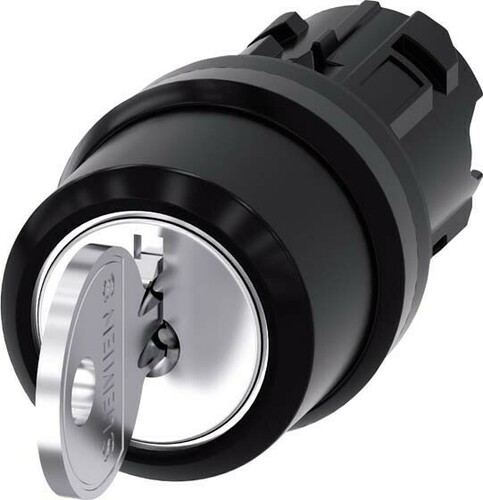 Siemens Dig.Industr. Schlüsselschalter RONIS Schlüsselabzug II 3SU1000-4BL31-0AA0