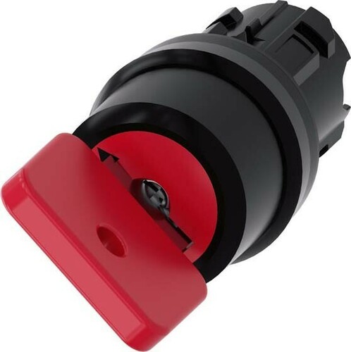 Siemens Dig.Industr. Schlüsselschalter O.m.R 22mm, rund, rot 3SU1000-4FF11-0AA0 Siemens Dig.Industr. Schlüsselschalter O.m.R 22mm, rund, rot 3SU1000-4FF11-0AA0