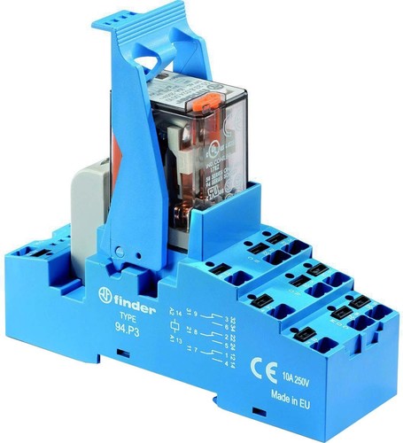 Finder Koppelrelais 3 Wechsler 10A 58.P3.9.024.0050