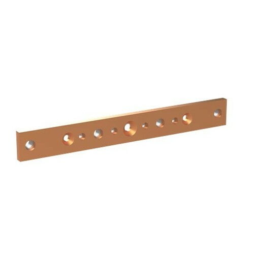Striebel&John Kupferschiene montiert 40x10mm, L:333mm ZXM2535
