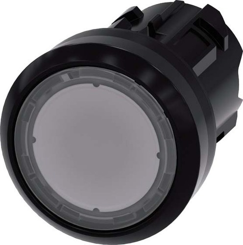 Siemens Dig.Industr. Drucktaster 22mm, rund, klar 3SU1001-0AA70-0AA0