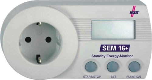 NZR Standby Energy-Monitor +Datenkabel,Software SEM-LOG 16+