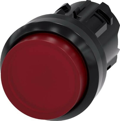 Siemens Dig.Industr. Drucktaster 22mm, rund, rot 3SU1001-0BB20-0AA0