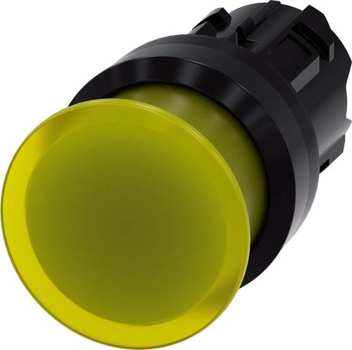 Siemens Dig.Industr. Pilzdrucktaster 22mm, rund, gelb 3SU1001-1AD30-0AA0