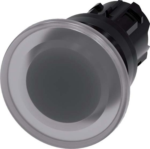 Siemens Dig.Industr. Pilzdrucktaster 22mm, rund, klar 3SU1001-1BD70-0AA0