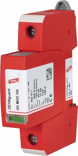DEHN Überspannungsableiter 1-polig Uc 600V AC DG S WE 600