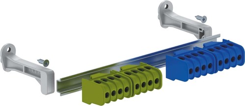 OBO Bettermann Vertr Klemmleistenset mit Schraubklemmen KLS-SDB 09
