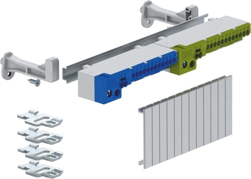 OBO Bettermann Vertr Klemmleistenset mit Steckklemmen KLS-SDB 09S