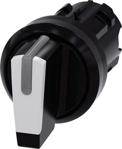 Siemens Dig.Industr. Knebelschalter 22mm, rund, schwarz 3SU1002-2BN60-0AA0