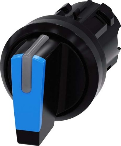 Siemens Dig.Industr. Knebelschalter 22mm, rund, blau 3SU1002-2BP50-0AA0