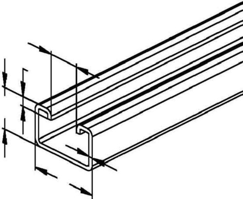 Niedax Ankerschiene 2994/3 FL