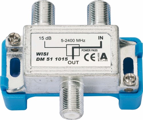 Wisi Abzweiger 1-fach 5-2400MHz, 15dB DM51 1015