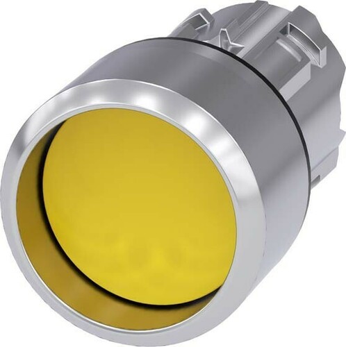 Siemens Dig.Industr. Drucktaster 22mm, rund, gelb 3SU1050-0CB30-0AA0
