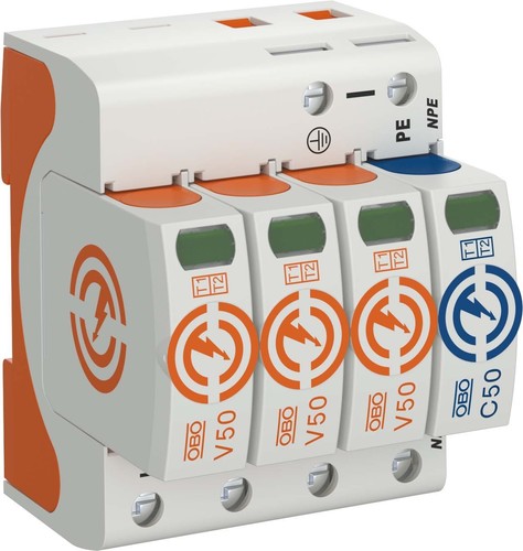 OBO Bettermann Vertr CombiController V50 dreipolig mit NPE V50-3+NPE-280