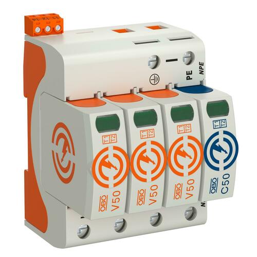 OBO Bettermann Vertr CombiController V50 dreipolig mit NPE+FS V50-3+NPE+FS-280