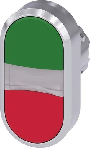 Siemens Dig.Industr. Doppeldrucktaster grün, rot 3SU1050-3AB42-0AA0