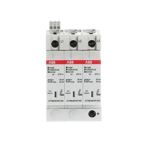 ABB Stotz S&J Überspannungsschutz Typ2 TN-C 3 20kA OVRT23L40-275P TS QS ABB Stotz S&J Überspannungsschutz Typ2 TN-C 3 20kA OVRT23L40-275P TS QS