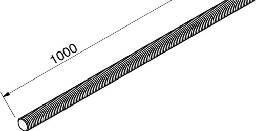 Rico Gewindestange M12x1000 15J4-M12-1000