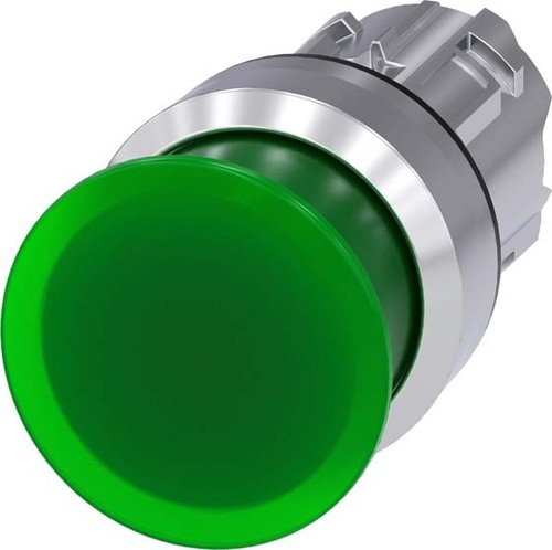 Siemens Dig.Industr. Pilzdrucktaster 22mm, rund, grün 3SU1051-1AD40-0AA0 Siemens Dig.Industr. Pilzdrucktaster 22mm, rund, grün 3SU1051-1AD40-0AA0