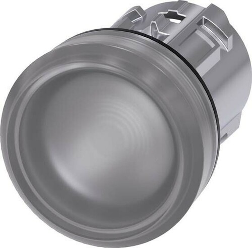 Siemens Dig.Industr. Leuchtmelder 22mm, rund, klar 3SU1051-6AA70-0AA0