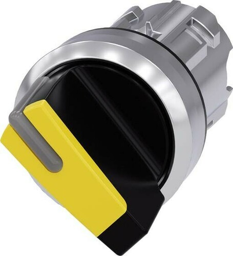 Siemens Dig.Industr. Knebelschalter 22mm, rund, gelb 3SU1052-2BC30-0AA0