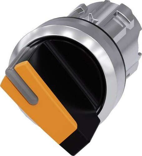 Siemens Dig.Industr. Knebelschalter 22mm, rund, amber 3SU1052-2BF00-0AA0