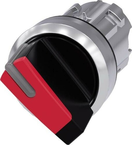 Siemens Dig.Industr. Knebelschalter 22mm, rund, rot 3SU1052-2BF20-0AA0