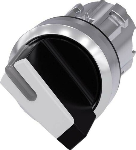 Siemens Dig.Industr. Knebelschalter schwarz, weiß 3SU1052-2BF60-0AA0