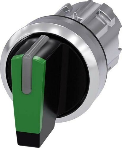 Siemens Dig.Industr. Knebelschalter 22mm, rund, grün 3SU1052-2BL40-0AA0