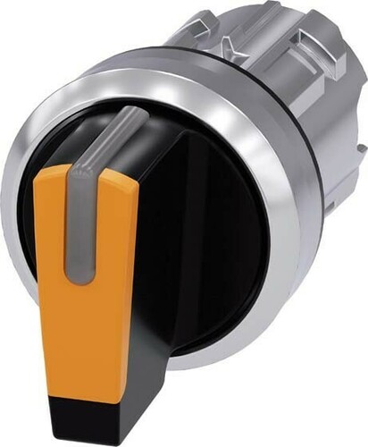 Siemens Dig.Industr. Knebelschalter 22mm, rund, amber 3SU1052-2BM00-0AA0