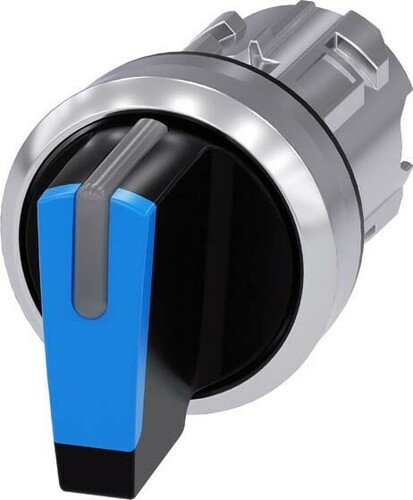 Siemens Dig.Industr. Knebelschalter 22mm, rund, blau 3SU1052-2BM50-0AA0