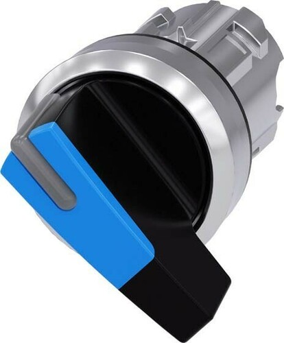 Siemens Dig.Industr. Knebelschalter 22mm, rund, blau 3SU1052-2CC50-0AA0