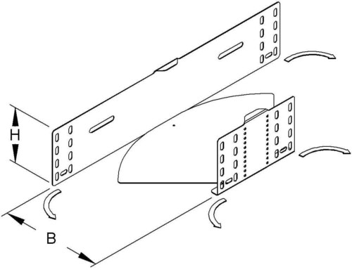 Niedax Formstück RBAV 110.150 Niedax Formstück RBAV 110.150