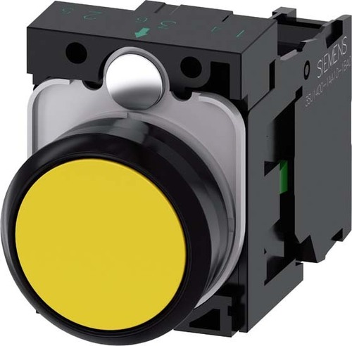 Siemens Dig.Industr. Drucktaster Druckknopf, 1S 3SU1100-0AB30-1BA0