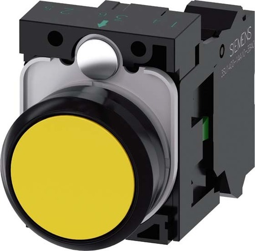 Siemens Dig.Industr. Drucktaster Druckknopf, 1S 3SU1100-0AB30-3BA0
