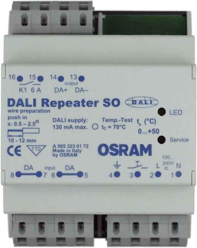 Osram BETRIEBSGERÄTE DALI-Repeater DALI REP SO/100-240