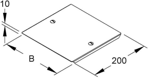 Niedax Fallstück-Deckel RFDDV 85.100