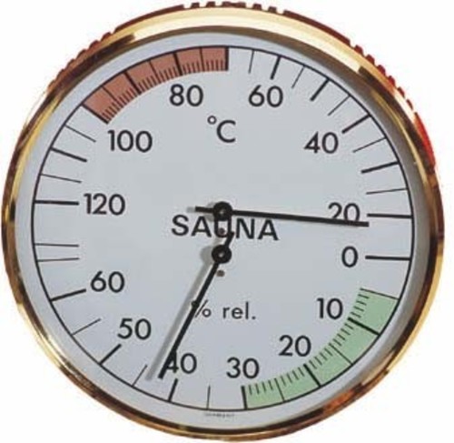 EOS Sauna-Klimamesser Durchm.100mm 90.5523