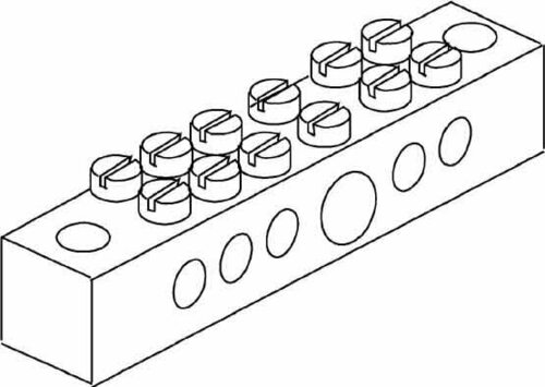 HKL Ausgleichsschiene 58x12x12mm Msg.vern. 2307