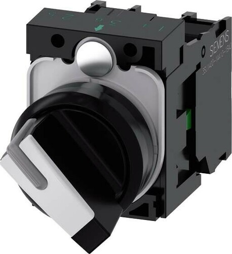 Siemens Dig.Industr. Knebelschalter 1S+1Ö 3SU1100-2BF60-1MA0