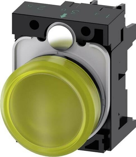 Siemens Dig.Industr. Leuchtmelder 22mm, rund, gelb 3SU1103-6AA30-1AA0 Siemens Dig.Industr. Leuchtmelder 22mm, rund, gelb 3SU1103-6AA30-1AA0