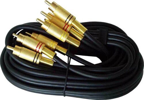 Kreiling Tech. Cinchkabel 2x3 Cinchstecker C6G/15 1,5m vergo