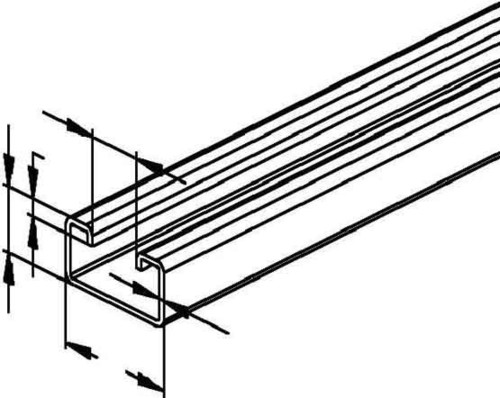 Niedax Ankerschiene 2986/200 SL