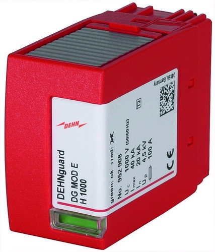 DEHN Überspannungsableiter Typ 2 für DEHNguard DG MOD E H 1000