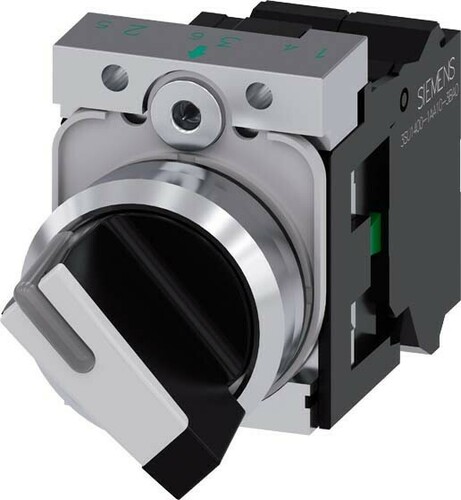 Siemens Dig.Industr. Knebelschalter 1S+1Ö 3SU1150-2BF60-3MA0