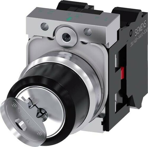 Siemens Dig.Industr. Schlüsselschalter RONIS Schlüsselabzug O 3SU1150-4BF01-3PA0