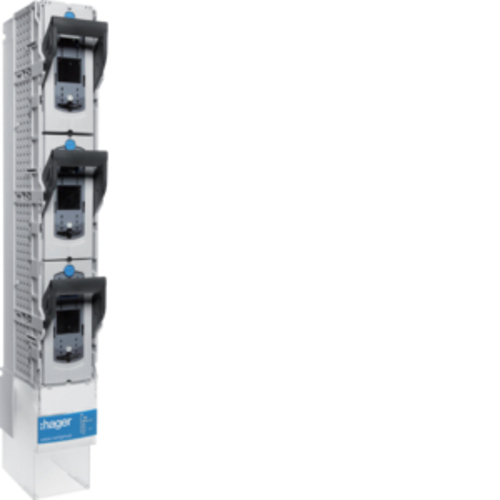 Hager NH-Si-Lastschaltleiste NH2 185mm 1pol M12sw LVSG2CE Hager NH-Si-Lastschaltleiste NH2 185mm 1pol M12sw LVSG2CE