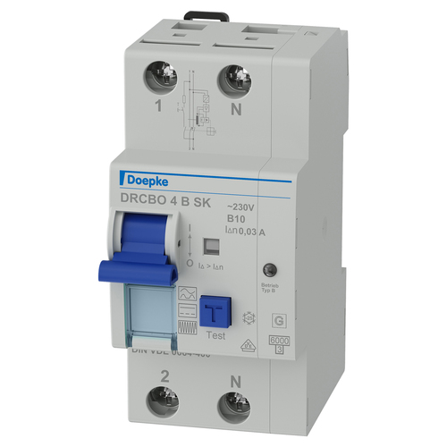 Doepke FI-/LS-Kombination 10 A, 0.03 A DRCBO4B10/0,03/1NBSK